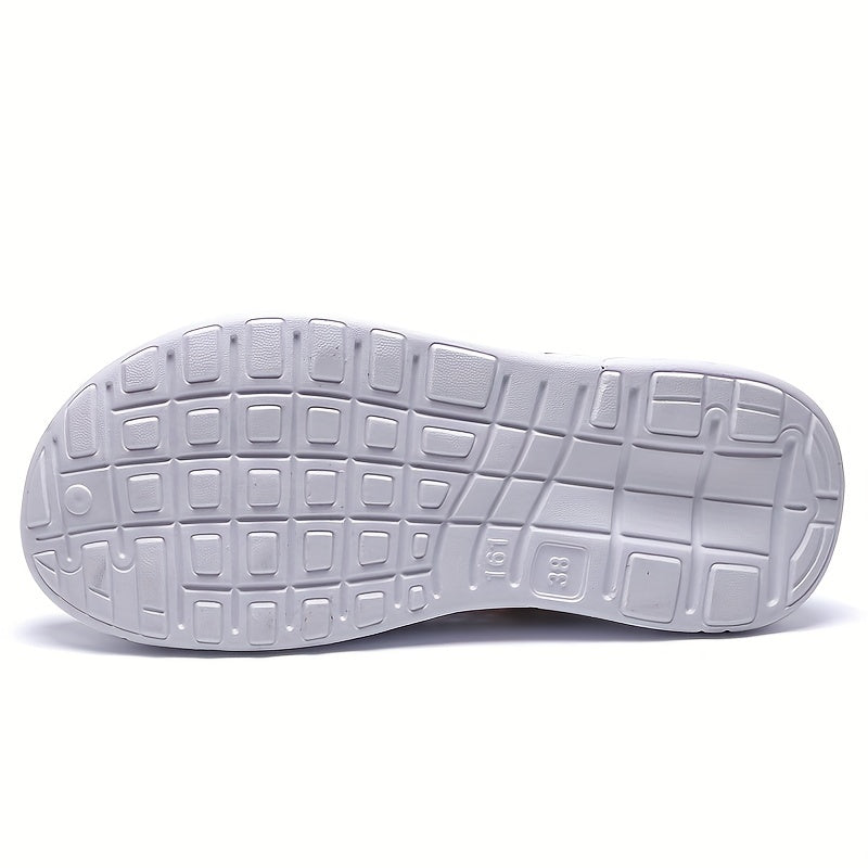 Women's Fashion Butterfly Pattern Hole Slippers, Summer Non-slip Beach Slippers for Koningsdag/King's Day